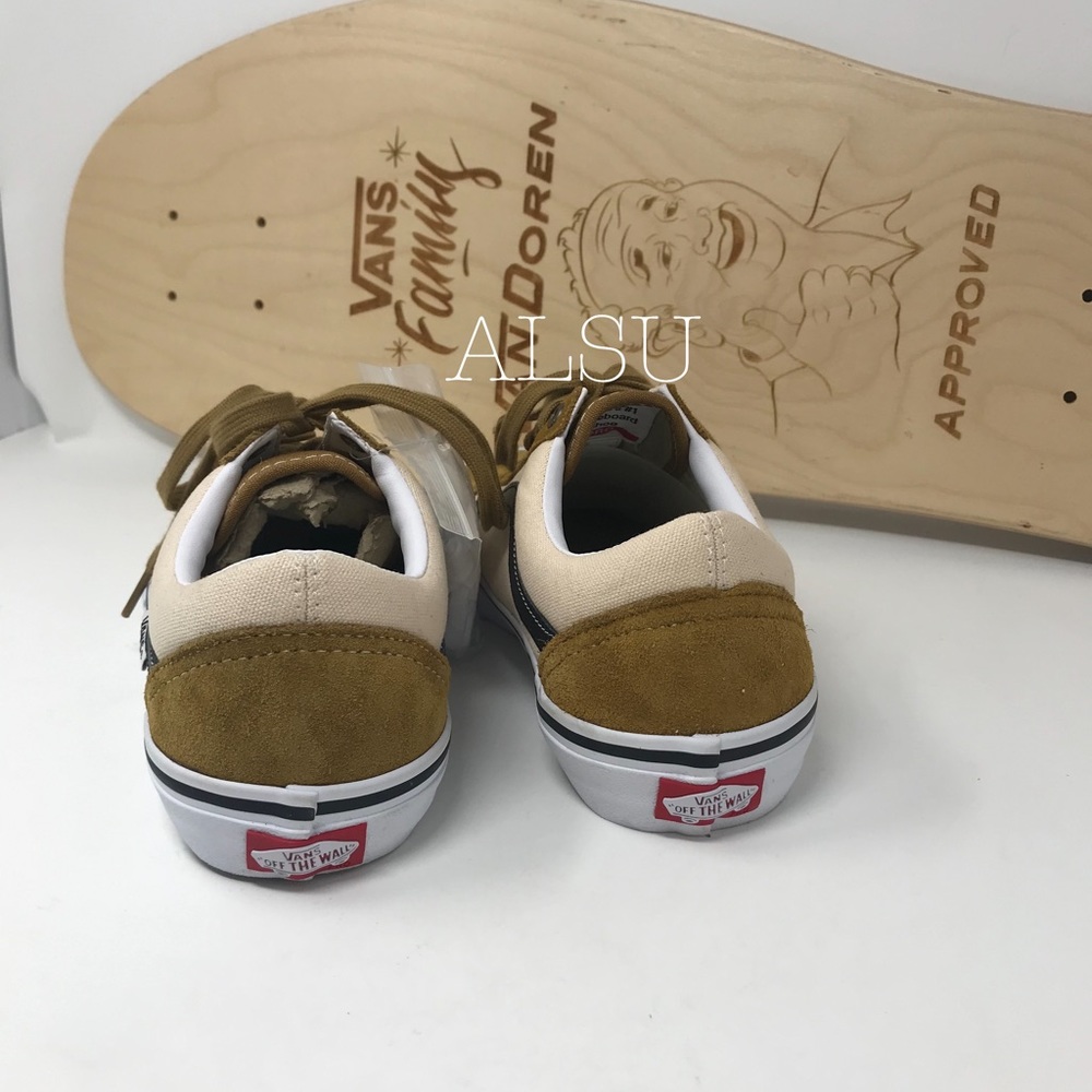 VANS Old Skool Pro Cumin Black True White W AUTHEN - Picture 4 of 8